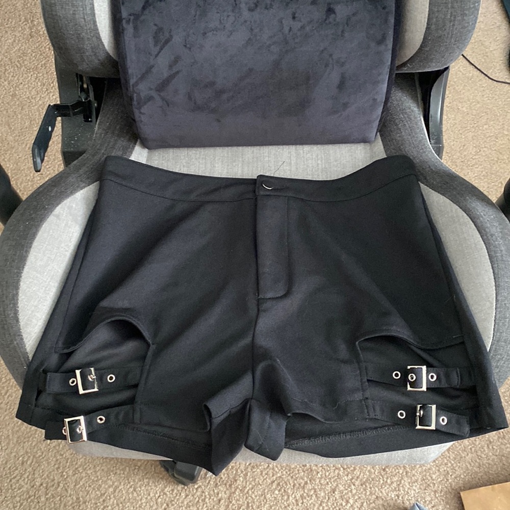 Black Short Shorts